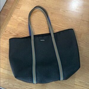 Ohm O loves M Yoga Mat Material Bag Black